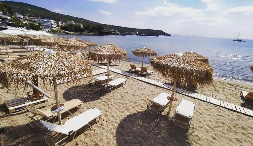 Παραθαλασσιο Στουντιο Μιχαλιας Sea View Studio Michalias Νουμερο 8 Agia Marina  Buitenkant foto