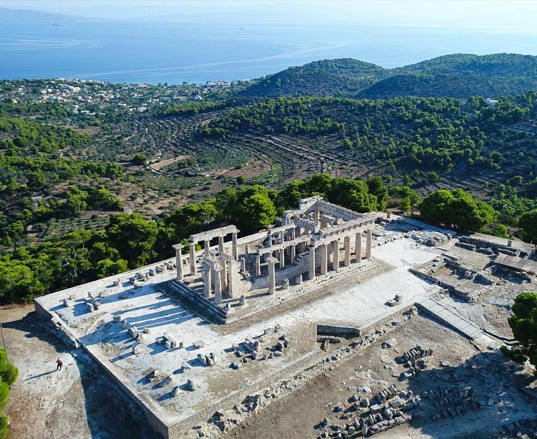 Παραθαλασσιο Στουντιο Μιχαλιας Sea View Studio Michalias Νουμερο 8 Agia Marina  Buitenkant foto