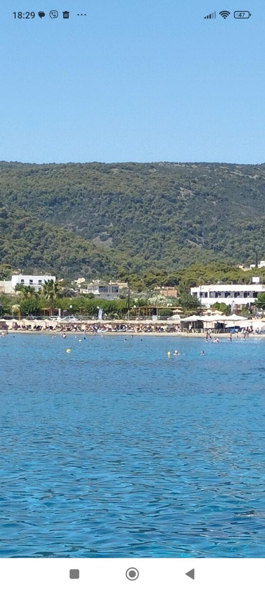 Παραθαλασσιο Στουντιο Μιχαλιας Sea View Studio Michalias Νουμερο 8 Agia Marina  Buitenkant foto